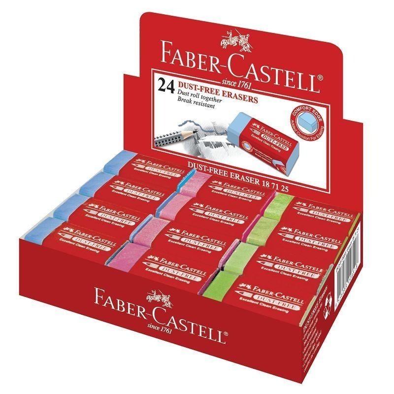 【King PLAZA】Faber-Castell 輝柏 187143 美白橡皮擦 黏屑 橡皮擦 顏色隨機出貨-細節圖2