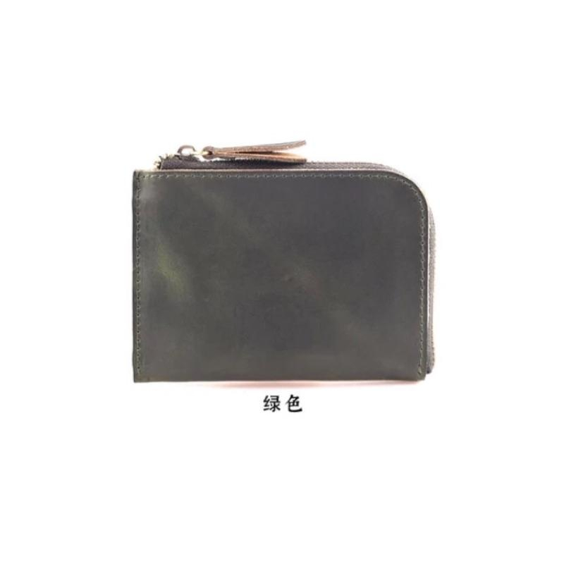 (Catch Robot) 牛皮卡包 零錢包 手工牛皮零錢包 簡約零錢包 卡夾 名片夾 卡包 咖啡色 牛皮皮夾-細節圖5