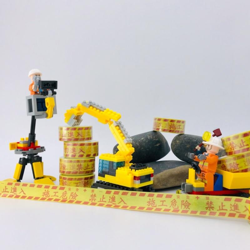 ⭐️迷你封鎖線紙膠帶 日本和紙膠帶 手帳必備 獨家販售 文青選物專賣 手撕膠帶 原創和紙膠帶 文創商品-細節圖6