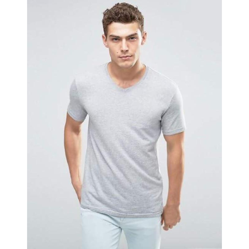(美國吉爾登)Gildan 亞規輕質感中性V領素T 簡約 黑白灰 t-shirt 短袖上衣 V領 素T 63V00-細節圖4
