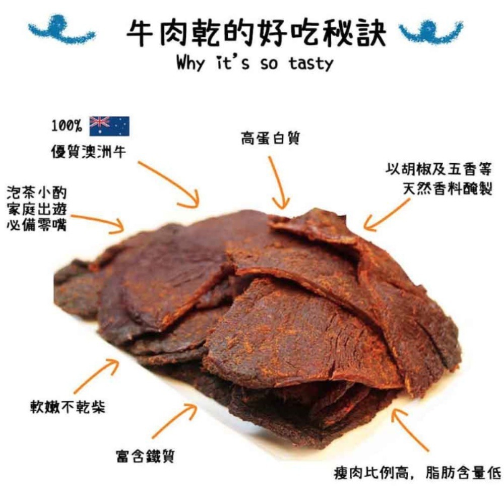 壯壯牛肉乾 分享包/澳洲牛肉/肉乾推薦/零食/美食/伴手禮/團購【可味肉乾】-細節圖5