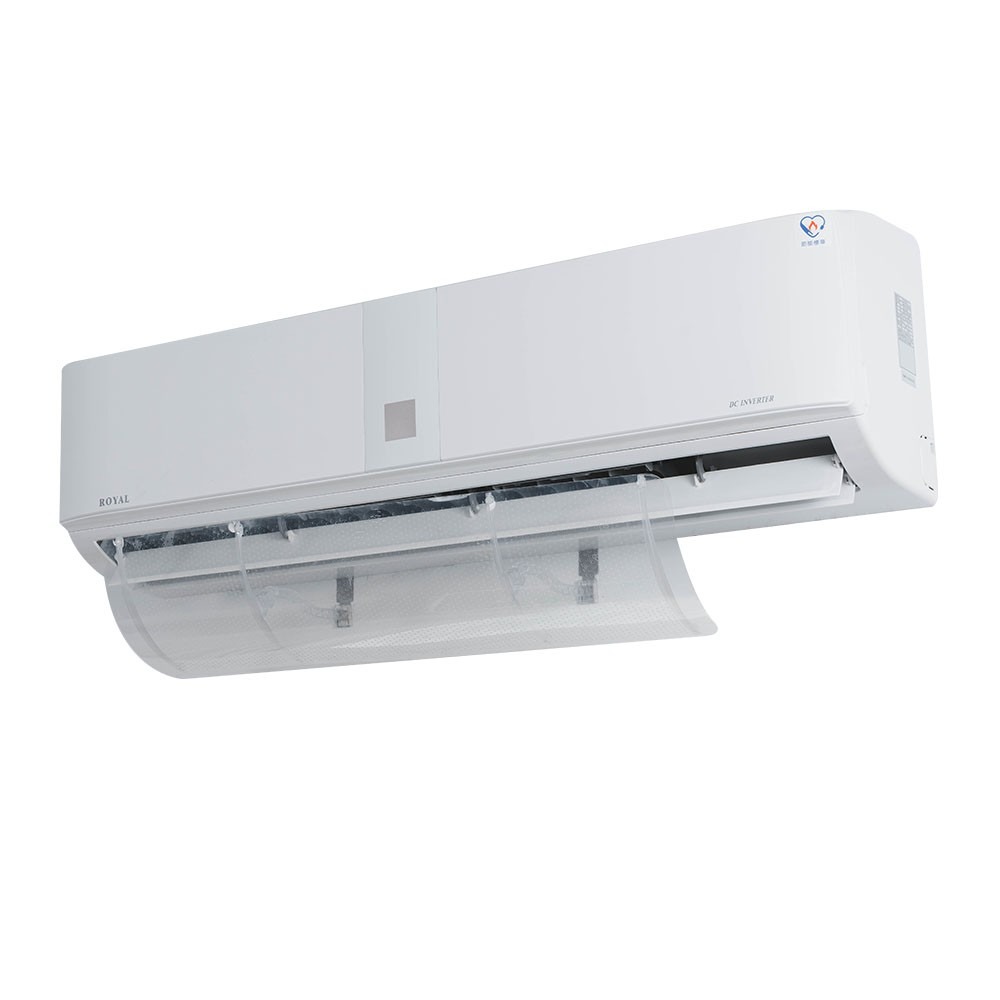 免工具安裝可調式冷氣空調擋板/擋風板-透明色-細節圖2