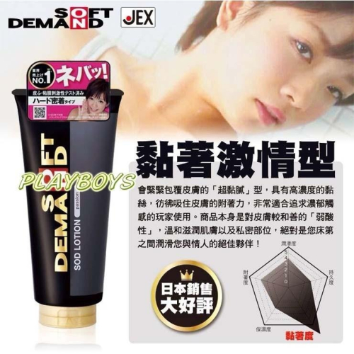 日本JEX-SOD水性潤滑液(黏著激情型)