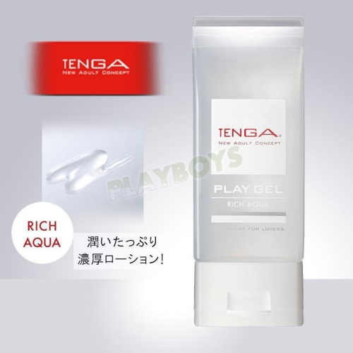 日本TENGA-PLAY GEL-RICH AQUA 濃厚型潤滑液(白)150ml