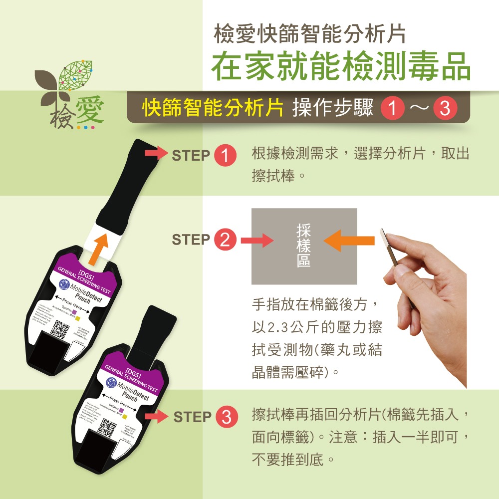 檢愛快篩智能分析片【DKE-愷他命型】毒品檢測   毒品試紙 非醫療器材-細節圖3