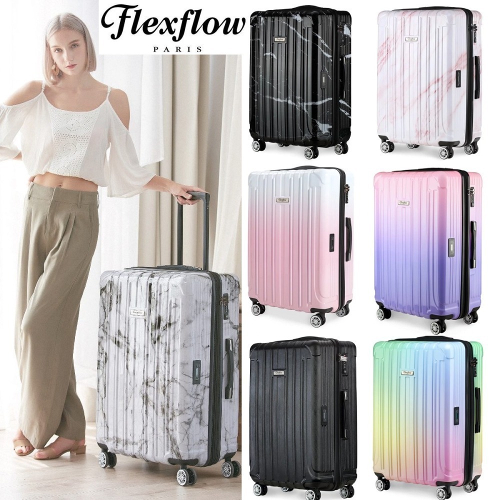 🐻現貨 秒出 領券再享折扣🐻爆紅款 Flexflow 19&29吋行李箱 公司貨一年保固  測重防爆拉 行李箱-細節圖2