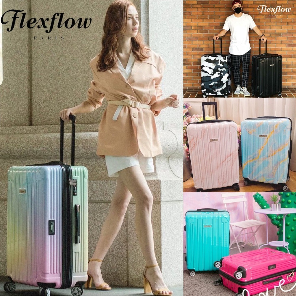 🐻現貨 秒出 領券再享折扣🐻爆紅款 Flexflow 19&29吋行李箱 公司貨一年保固  測重防爆拉 行李箱-細節圖3