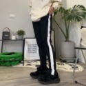 <領券再享折扣>獨家訂製單線褲 褲腳內側拉鍊 超顯瘦 運動長褲 單線褲 爆款 男生衣著 獨家長褲 長褲-規格圖9