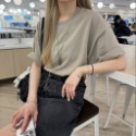 ✨2024新款✨硬挺素面百搭 短T 重磅16支純棉 男女不拘 素色 短袖上衣 情侶款 百搭 春夏新款-規格圖9