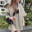 ✨2024新款✨素面 短T 12色 版型修正 短袖上衣 素面素色 百搭款 情侶T 男女不拘-規格圖9