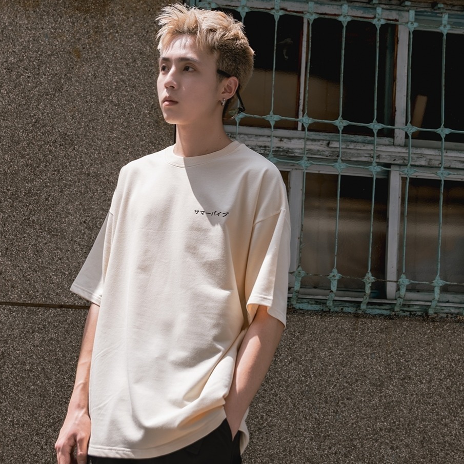 ✨2024新款✨浮世繪立體哥吉拉 短T 細絨布 短袖上衣 哥吉拉造型 男女不拘 情侶T 春夏新款-細節圖3