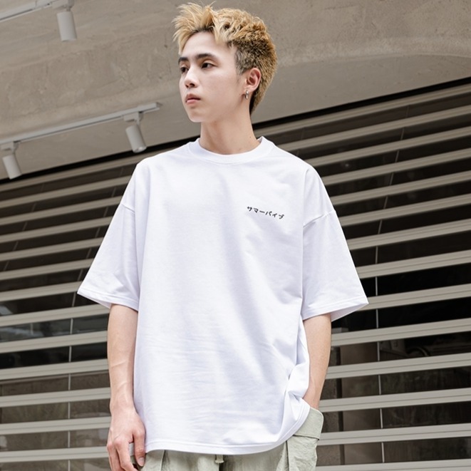 ✨2024新款✨浮世繪立體哥吉拉 短T 細絨布 短袖上衣 哥吉拉造型 男女不拘 情侶T 春夏新款-細節圖9