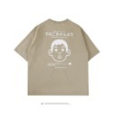 ✨2024新款✨日文 JP小男孩 短T 短袖上衣 細絨布 情侶款 春夏新款 男女不拘 情侶T 短袖-規格圖9