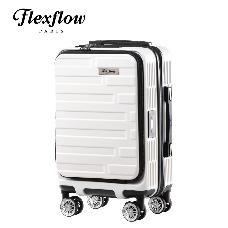 ✨領券再享折扣 ✨ Flexflow 前開式 行李箱 智能測重19吋 29吋行李箱 防爆拉鍊 戰車 百夫長 羅納 里爾-規格圖11