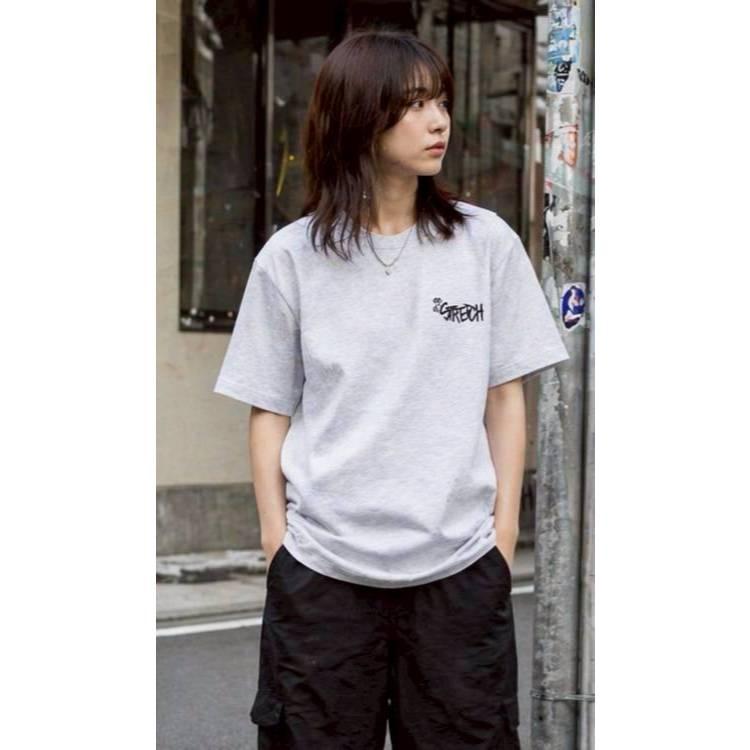 ✨2026新款✨韓版 功夫貓咪印花短T 細絨布 寬鬆落肩 短袖 上衣 男女皆可 貓控 貓派-細節圖4