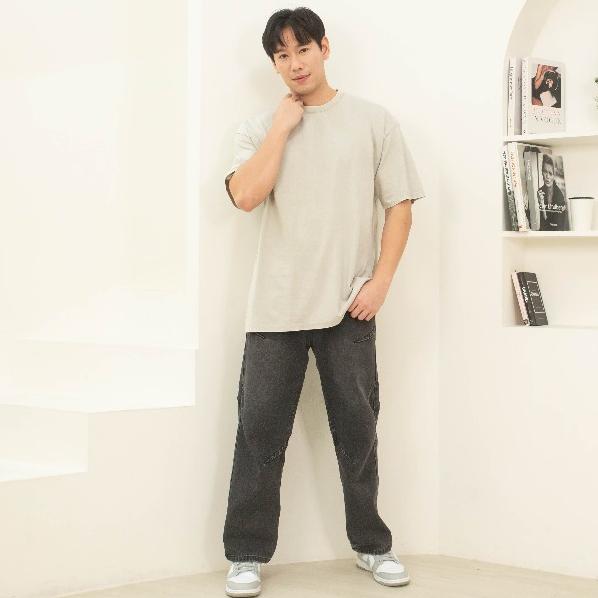 🐻S-4XL 厚磅好穿🐻ULTRA APPAREL 復古重磅短T 寬版落肩 水洗 短袖 上衣 235克重 純精梳棉-細節圖7