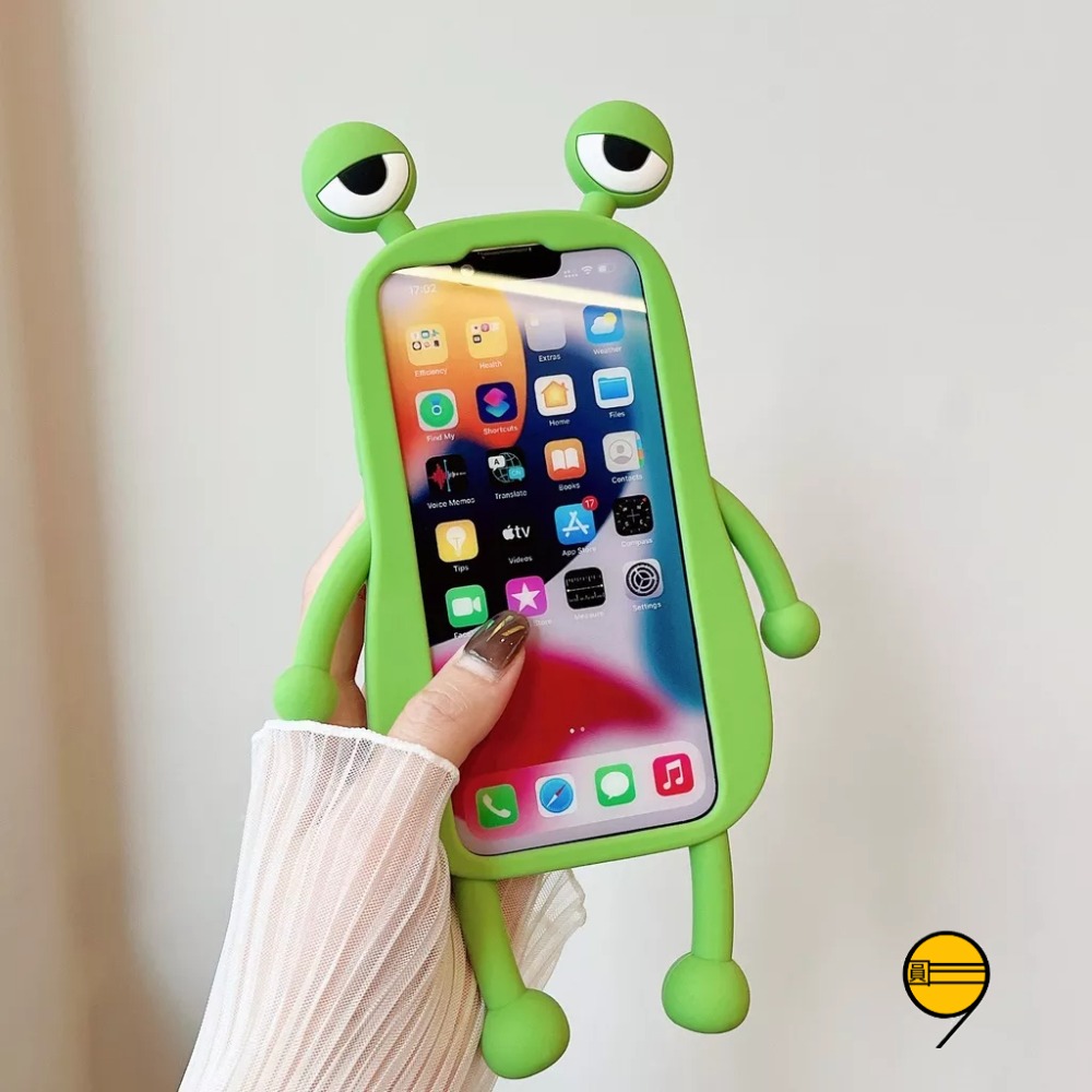 青蛙手機殼 適用於 蘋果 iPhone 14 手機殼 12 13 14 pro max 7 8 plus XR 保護殼-細節圖5