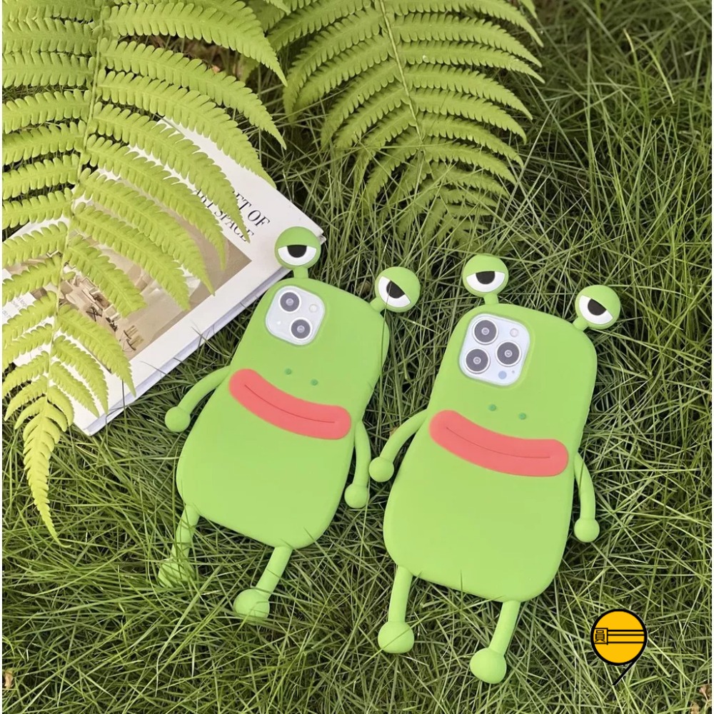 青蛙手機殼 適用於 蘋果 iPhone 14 手機殼 12 13 14 pro max 7 8 plus XR 保護殼-細節圖7