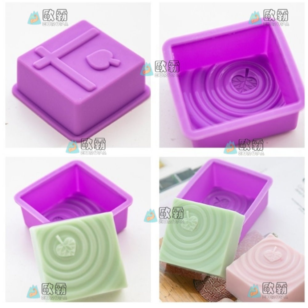 幸運草樂園 歐霸 水波樹葉單模 矽膠模具 果凍模 巧克力模型 冰塊模型 手工皂模 製冰盒 皂模 蠟燭模 餅乾模 翻糖模-細節圖3