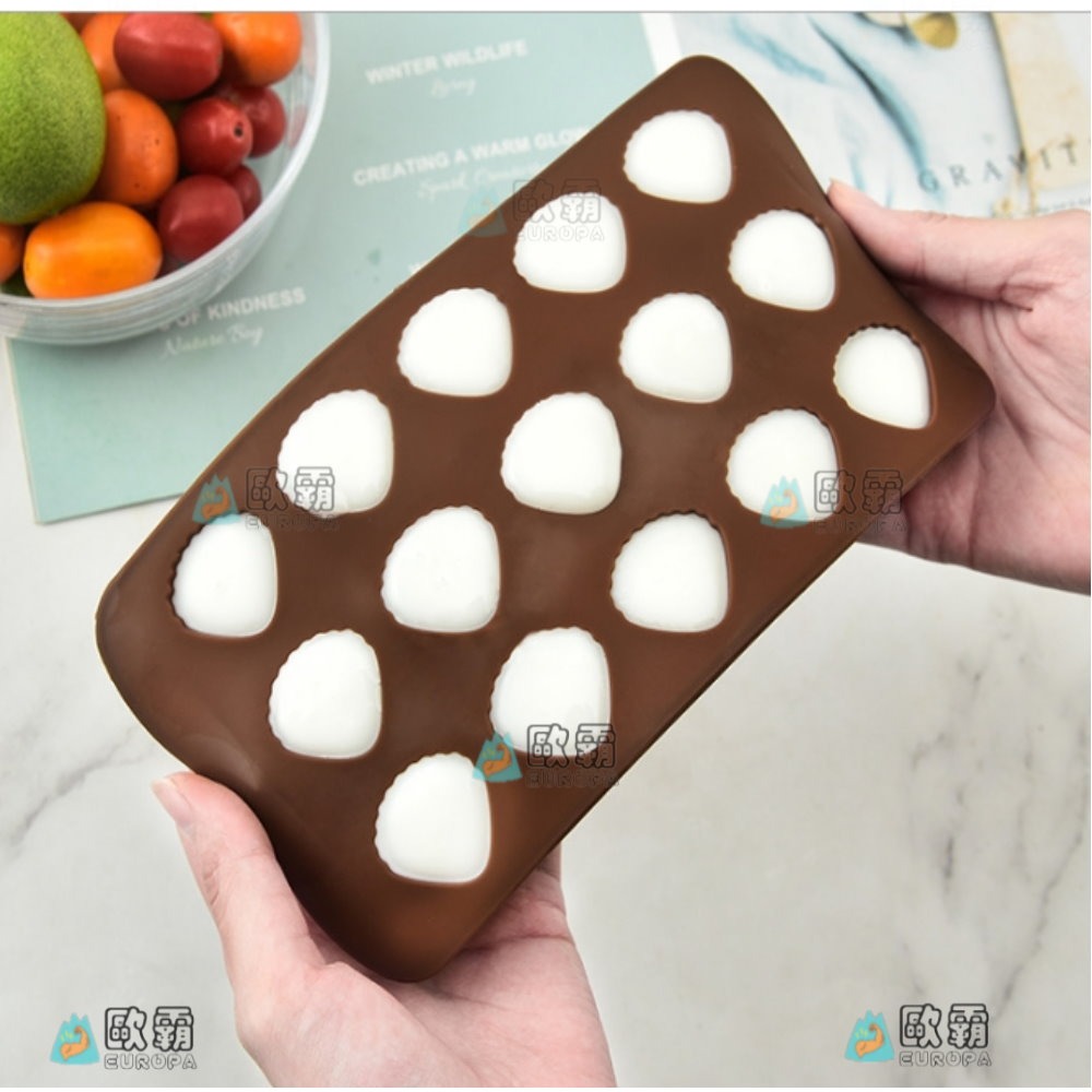 幸運草樂園 歐霸 15連貝殼矽膠模具 手工皂模具 餅乾模具 巧克力模具 巧克力模型 矽膠模 矽膠模具 果凍模 蛋糕模-細節圖4