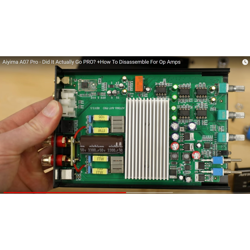 綜合擴大機 2聲道/2.1 現貨 Aiyima A07 Pro  150w*2 36v電源 D類 高傳真 Hi-Fi-細節圖6