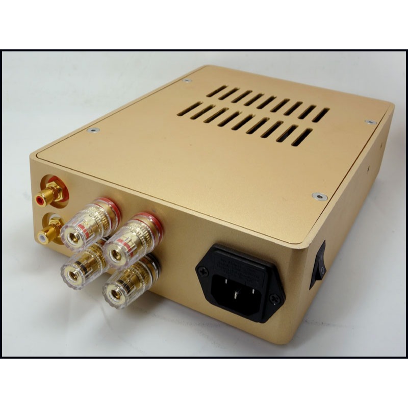 後級 擴大機 AB類 50w 復產現貨 A1 黑 HDAM 110V 全鋁機殼 高傳真 hi-fi-細節圖3