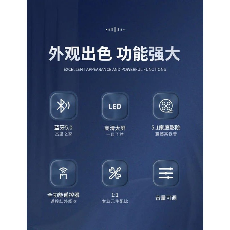 綜合 擴大機 5.1聲道 停產勿拍 遙控 D類 TPA3116 型號a600y 黑110-240V 6聲道獨立控制音量-細節圖6