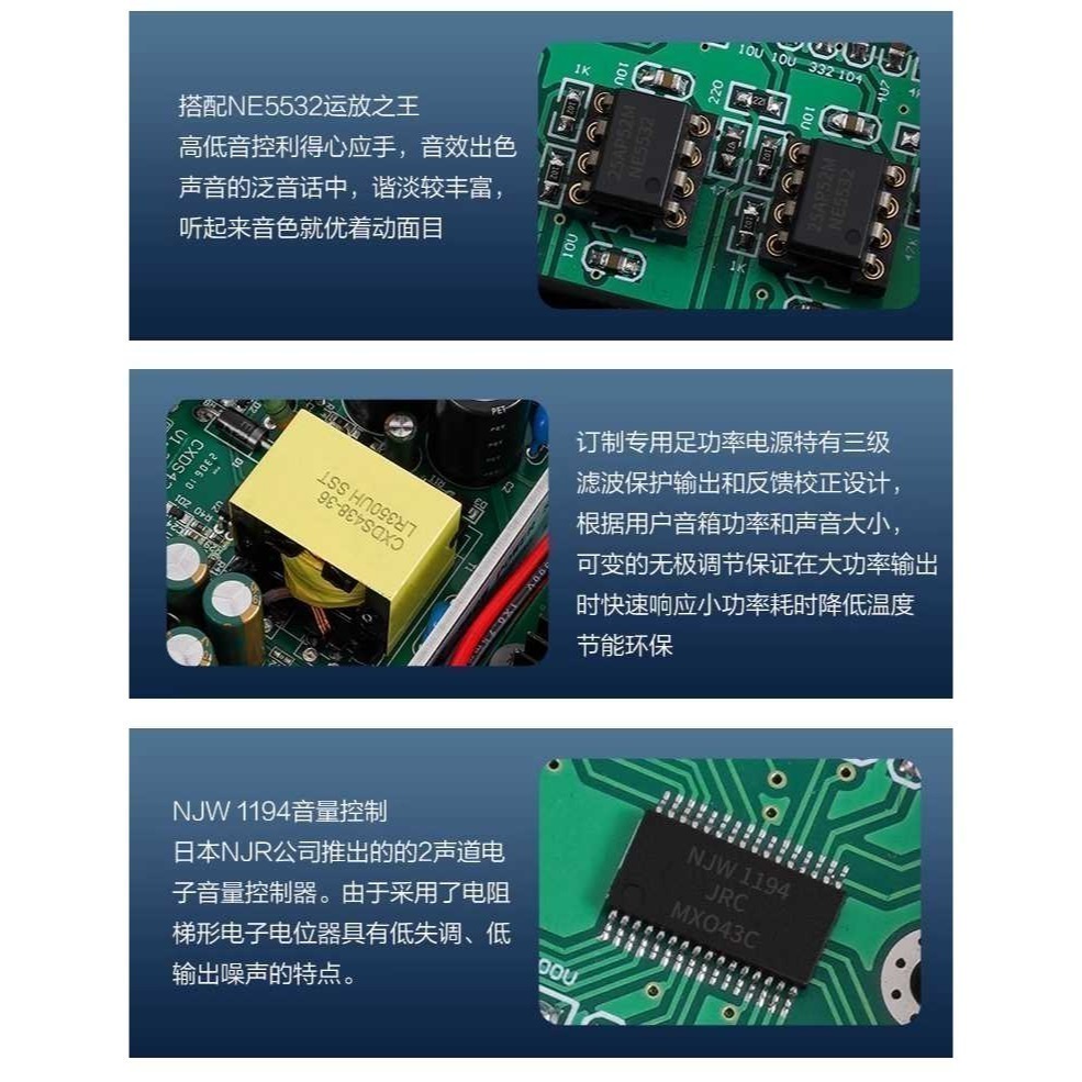 綜合擴大機 缺貨勿拍 D類 tpa3255 現貨 遙控 Breeze X30Y 150w*2(實耗4瓦) 遙控 110v-細節圖5