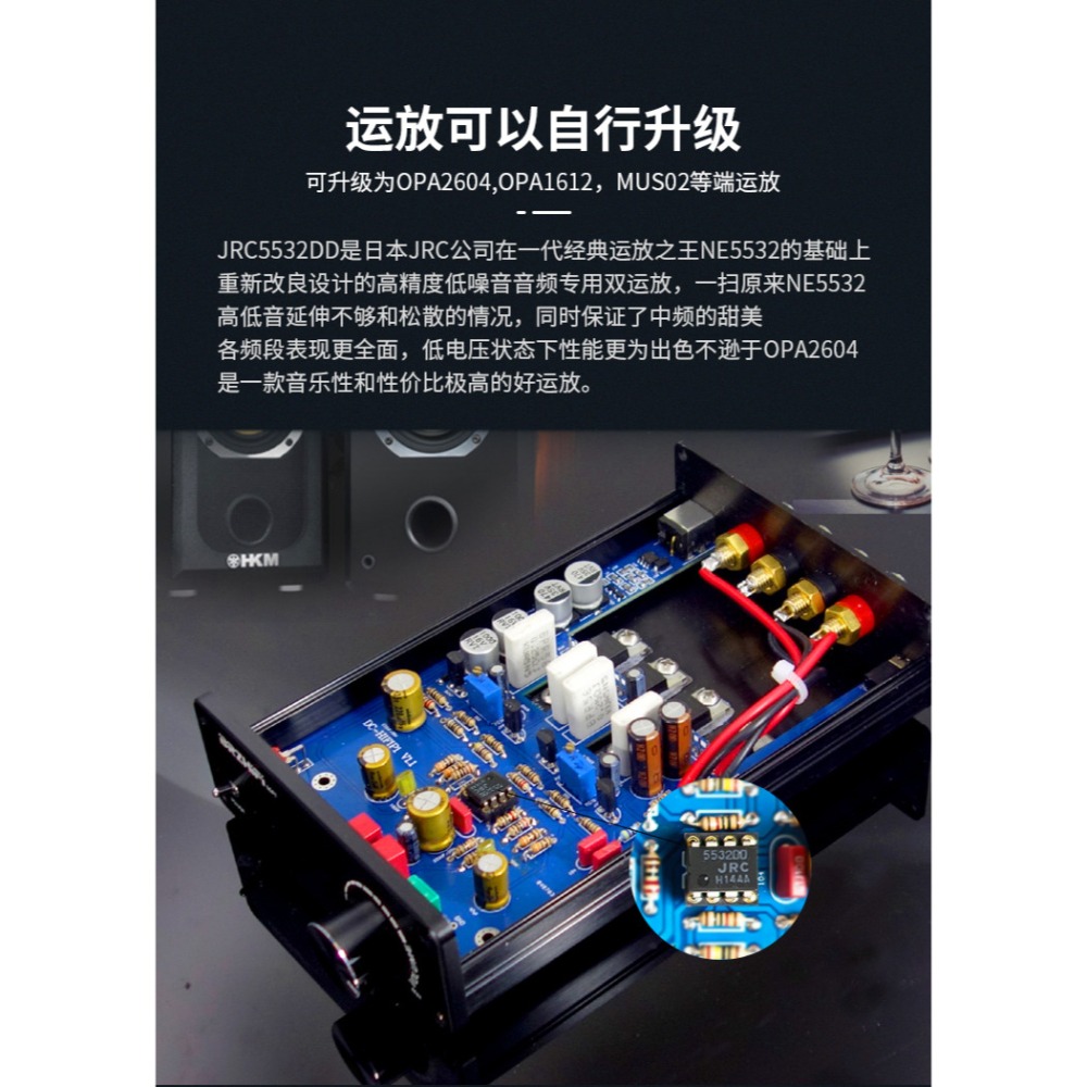 後級 擴大機 暫缺勿下標 20W 小體積厚聲 現貨 超越1875 Breeze牌 黑 高傳真 hifi 110/240V-細節圖4