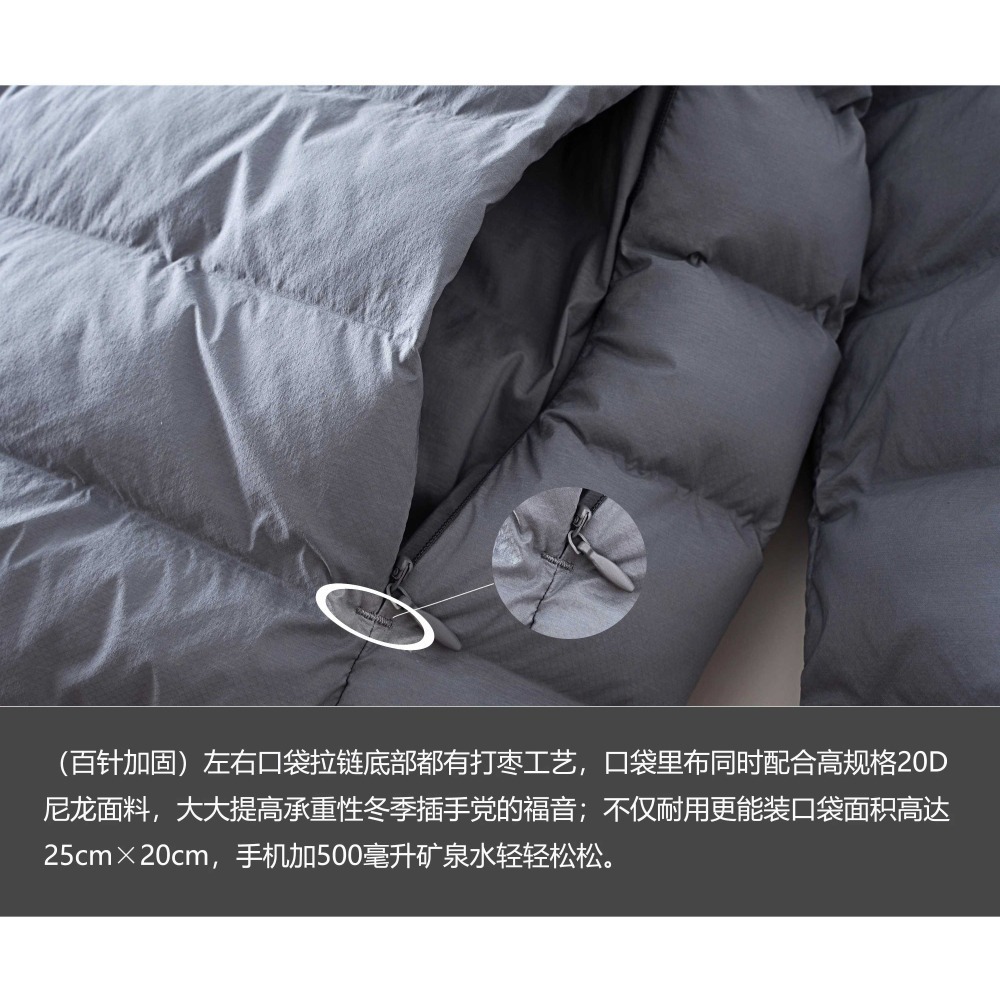 外套 鋪棉 男 Primaloft 化纖 科技羽絨 YKK 100G厚 重500克 防潑水-細節圖6