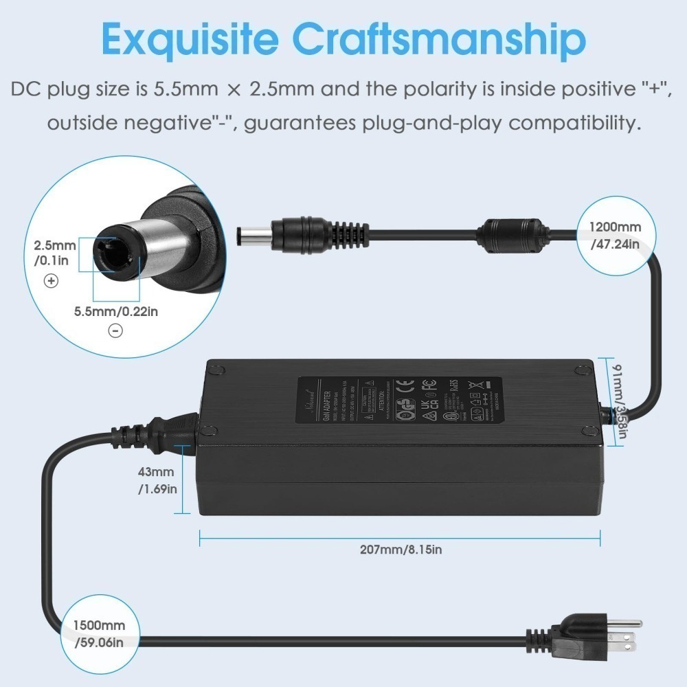 擴大機 用 變壓器 有搭售減價 GaN 氮化鎵 交換電源 48v10a 48v5a  Fosi Aiyima 愛音曼用-細節圖2