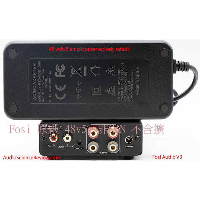 擴大機 用 變壓器 有搭售減價 GaN 氮化鎵 交換電源 48v10a 48v5a  Fosi Aiyima 愛音曼用-細節圖4