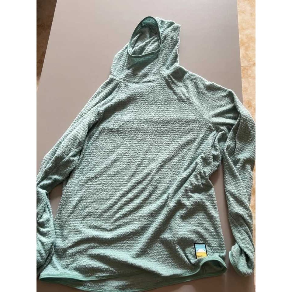 Senchi Polartec Alpha Direct 60 棕紅 131克重 長袖 上衣 連帽 保暖 超輕量 透氣-細節圖5