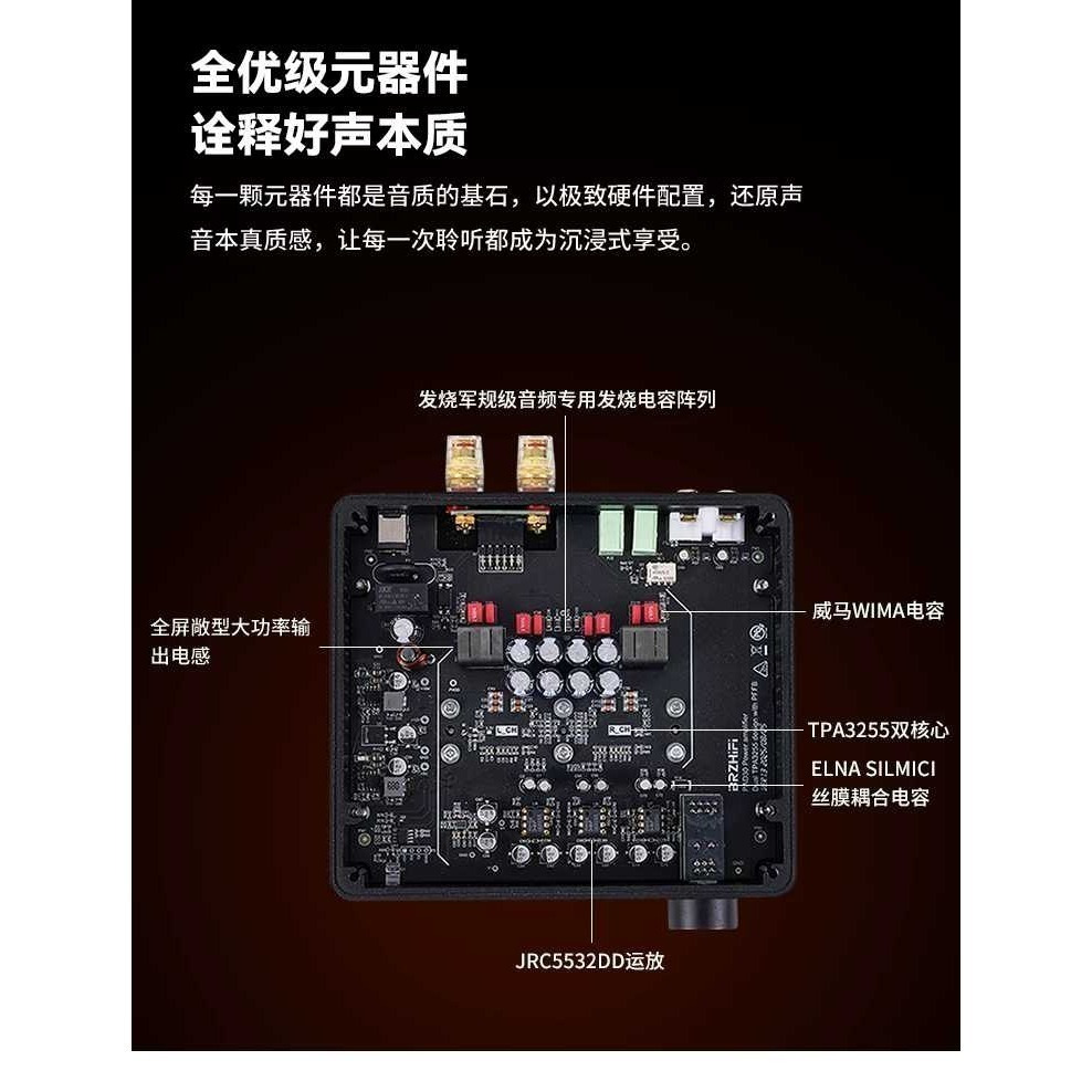 後級 擴大機 現貨 雙核3255 +48v10a電源 實測11瓦 PFFB 600w*2 (4歐姆) 推力 高傳真-細節圖5