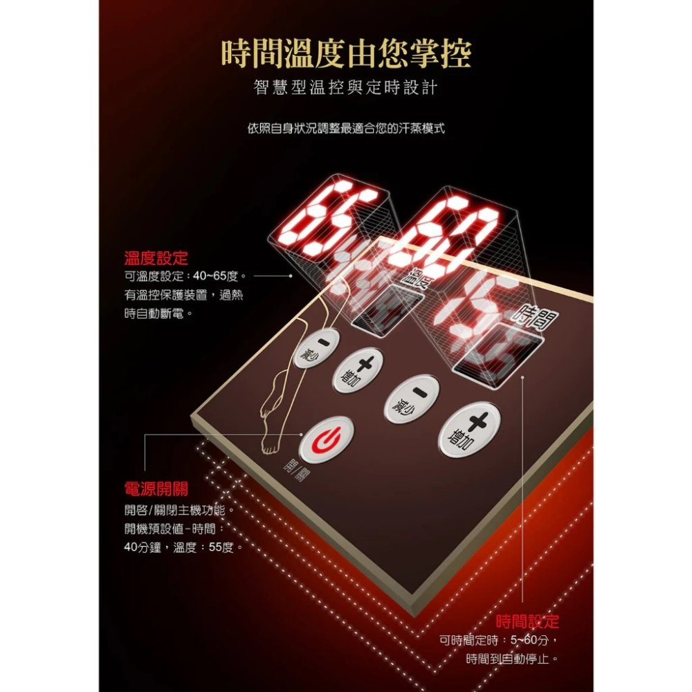 BY010079 (免運)魔力家知足常熱遠紅外線原木桑拿桶-尊榮版大型-細節圖9