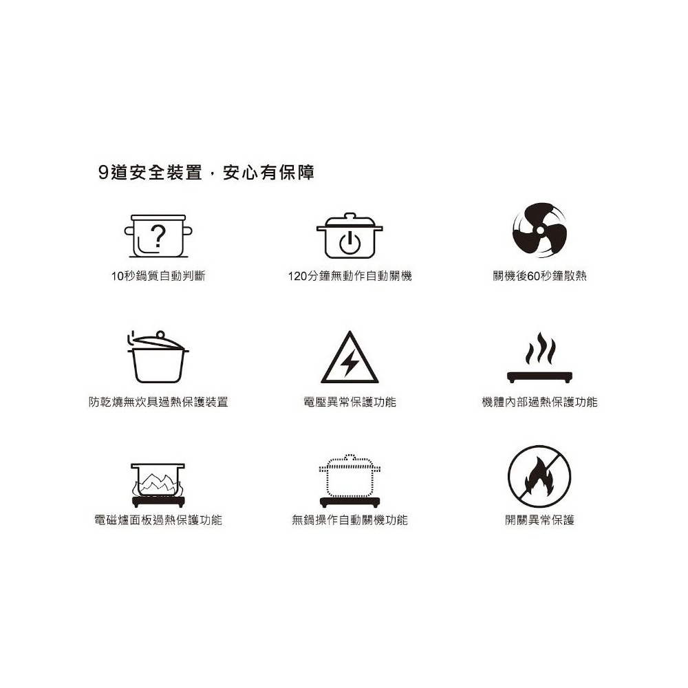 SR-2328 尚朋堂IH超薄變頻電磁爐 1300W-細節圖9