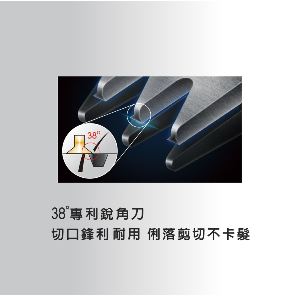 (2025新款送隨身小風扇)CL-850TA 雅娜蒂USB充電式專業電剪 / 理髮器 / 剪髮器-細節圖5