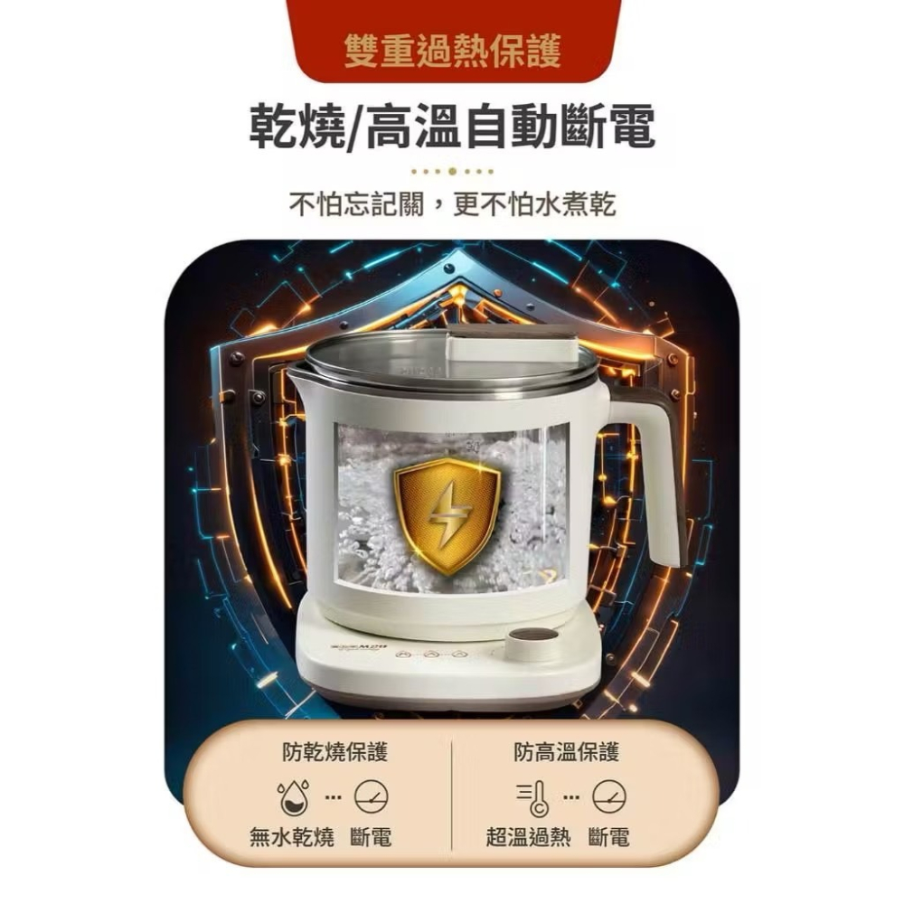 BY011029 魔力家 M29 保溫分離式快煮鍋1.7L【MOLIJIA 】-細節圖8