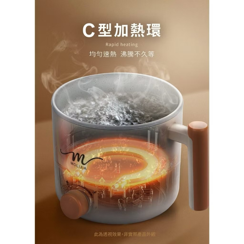 BY011028 魔力家 M28 雙層防燙不沾快煮鍋1.8L-細節圖8