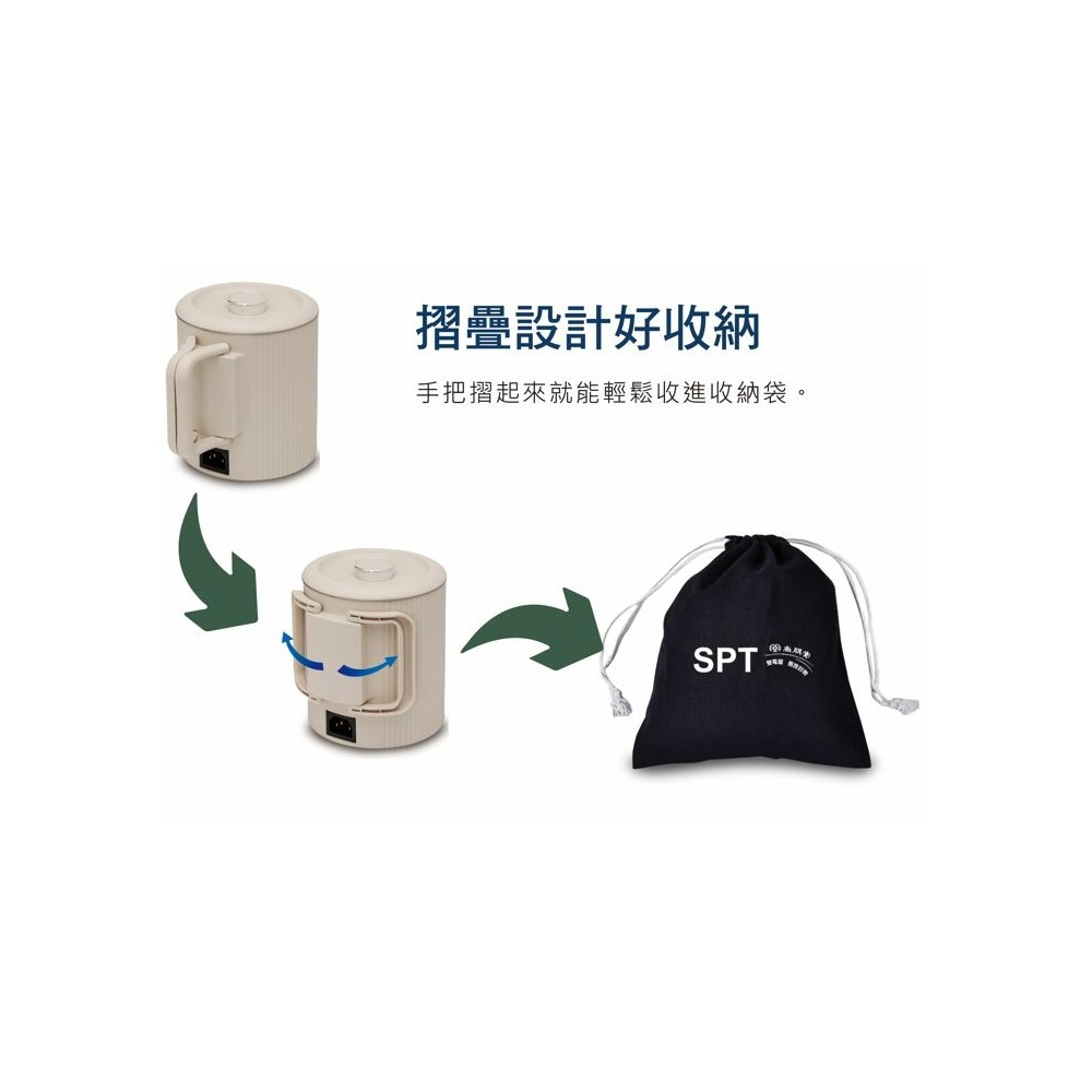SSP-0825W  尚朋堂 0.8L空姐美食鍋 好收納-細節圖6