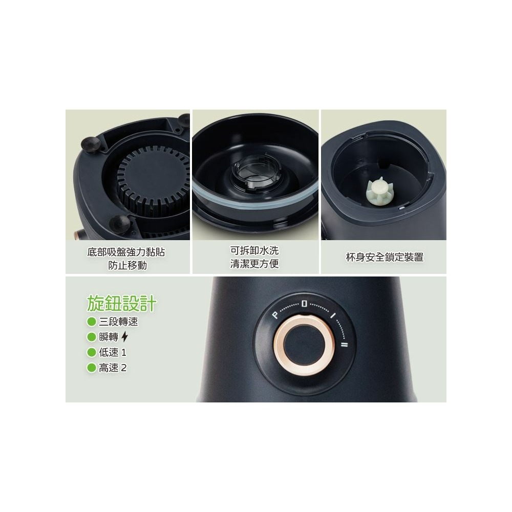 SJ-A25P  尚朋堂 1.5L 活氧冰沙果汁機 塑膠杯-細節圖4