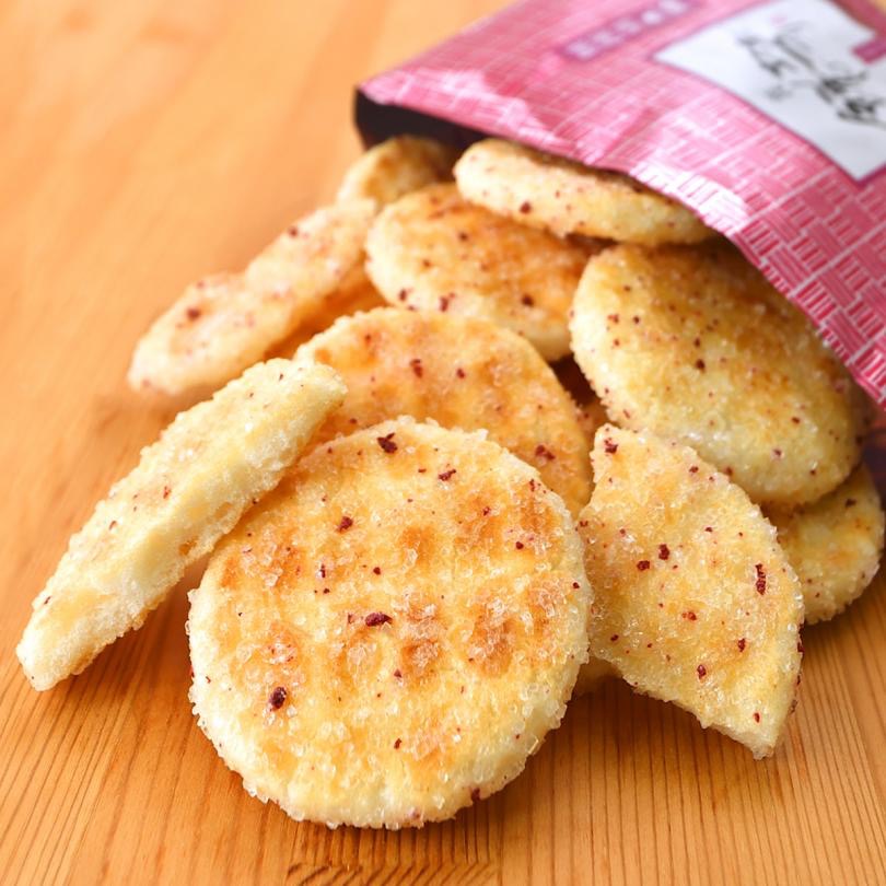 日本 福岡 もち吉 米果仙貝 砂糖梅子 無選別仙貝220g-規格圖6