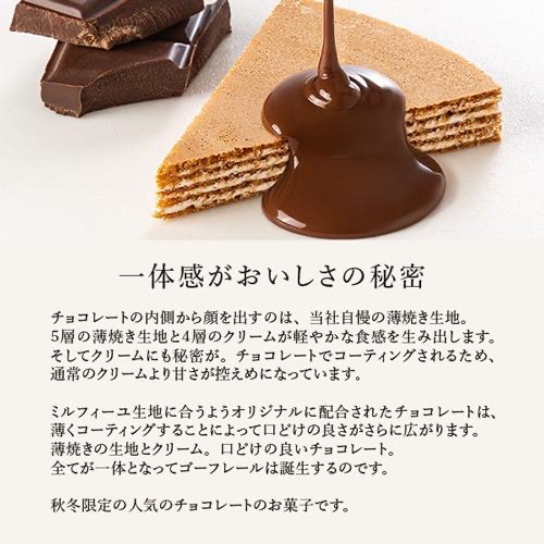 日本 神戶風月堂 L’espoir 萊姆葡萄 巧克力千層酥-細節圖5