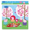 💕現貨💕《世一》PeppaPig粉紅豬小妹：佩佩賞櫻花（100片拼圖）【愛寶童衣舖】-規格圖1