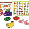 💕現貨💕《風車》蔬果：FOOD超人幼兒2片拼圖卡【愛寶童衣舖】-規格圖1