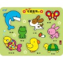💕現貨💕《風車》0～3歲可愛動物拼板【愛寶童衣舖】-規格圖1
