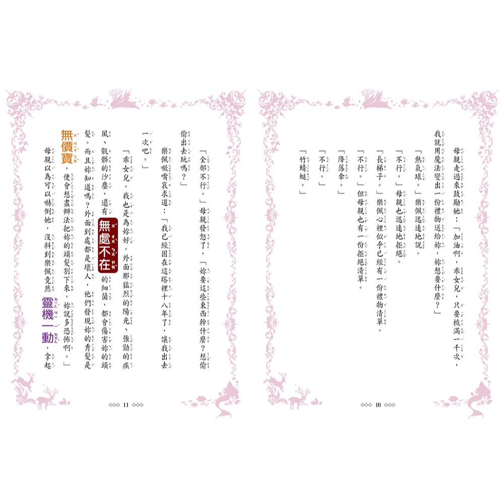 💕現貨💕《東雨文化》童話夢工場：長髮公主變身記 （隨書附贈：人物貼紙、魔法變身成語簿、友誼寫真卡）【愛寶童衣舖】-細節圖6