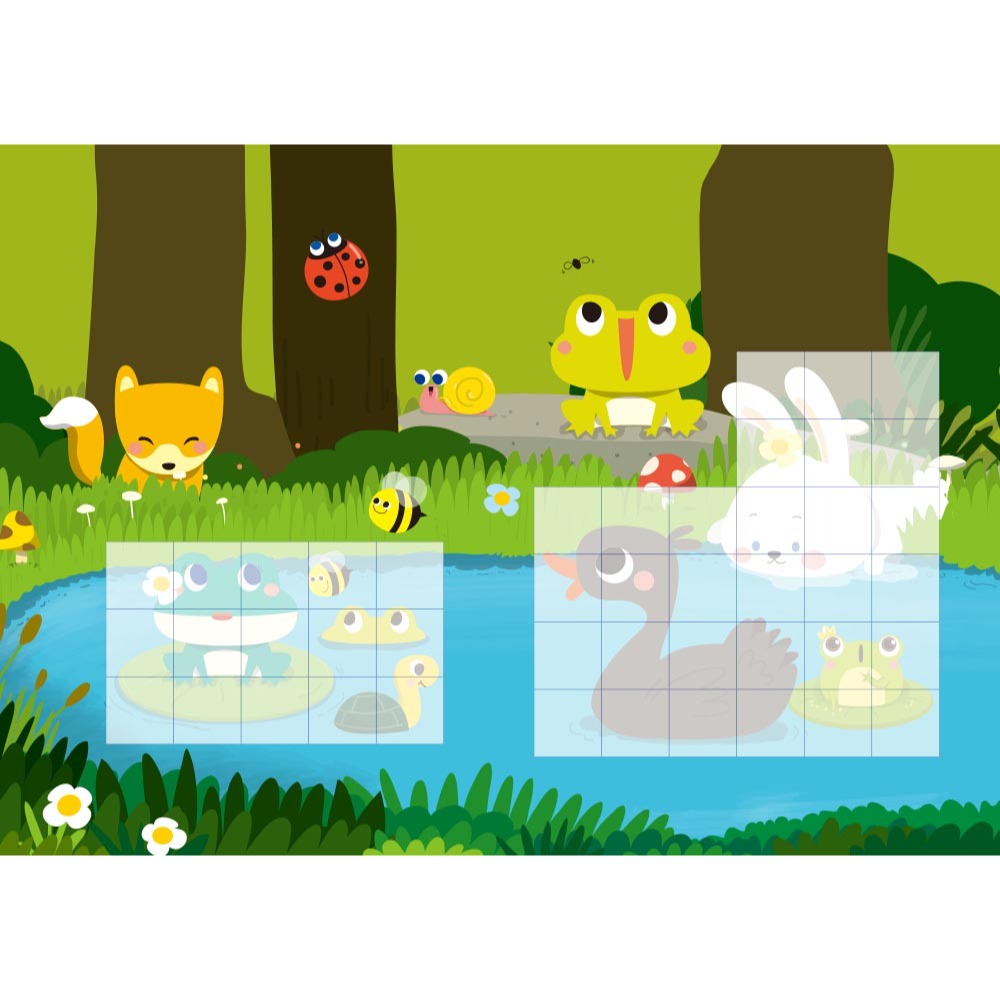 💕現貨💕《東雨文化》拼圖貼貼 （附576張貼紙） （4歲以上適用）【愛寶童衣舖】-細節圖3