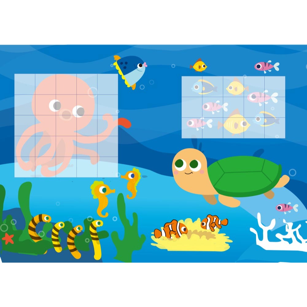 💕現貨💕《東雨文化》拼圖貼貼 （附576張貼紙） （4歲以上適用）【愛寶童衣舖】-細節圖5