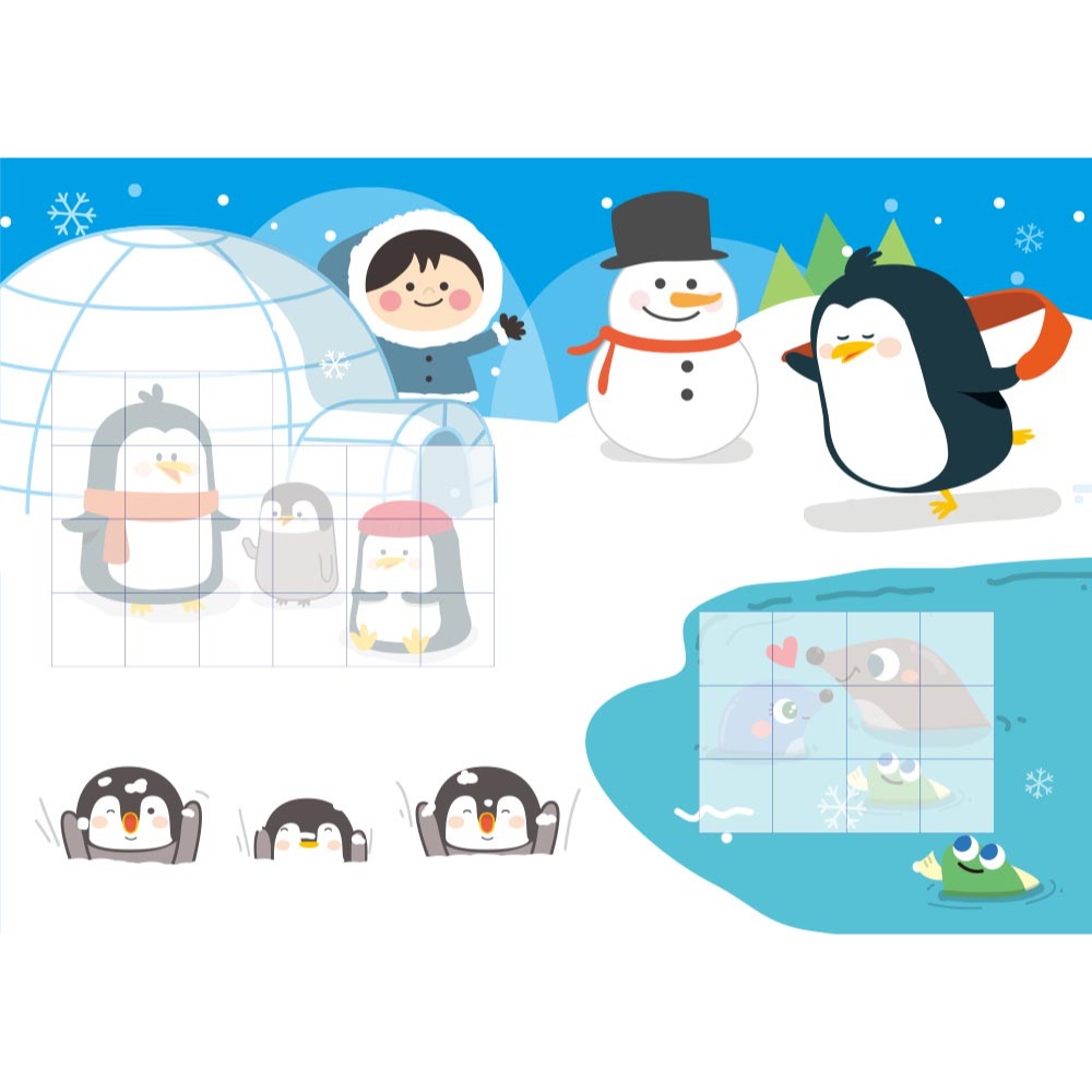 💕現貨💕《東雨文化》拼圖貼貼 （附576張貼紙） （4歲以上適用）【愛寶童衣舖】-細節圖6